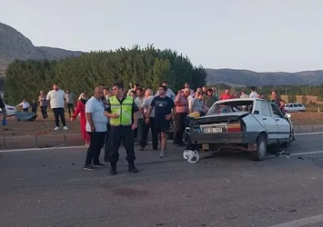 Tokat'ta trafik kazası | 1 ölü 1 yaralı