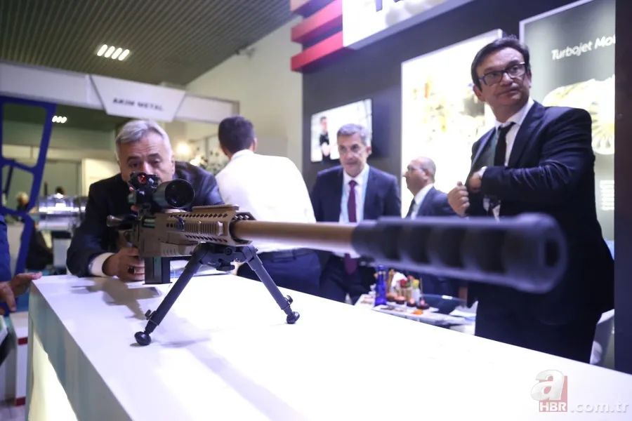 Yerli silahlar SAHA EXPO 2018 Fuarı'nda görücüye çıktı 5