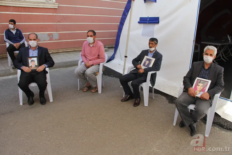 HDP'lilerden büyük terbiyesizlik! Evlat nöbetindeki aileler sinir krizi geçirdi 6