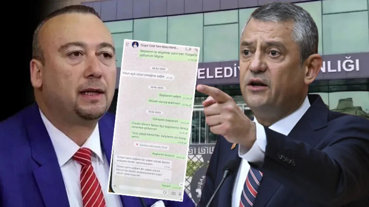 Özkan Yalım'ın 5 saatlik ek ifadesinde Özgür Özel ile şok WhatsApp yazışmaları ortaya çıktı! 'Mavi valiz' itirafı