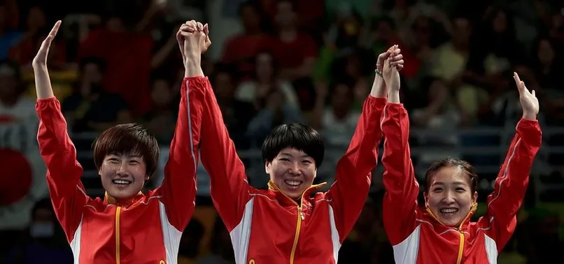 Masa tenisinde Çin yine altını kaptı!