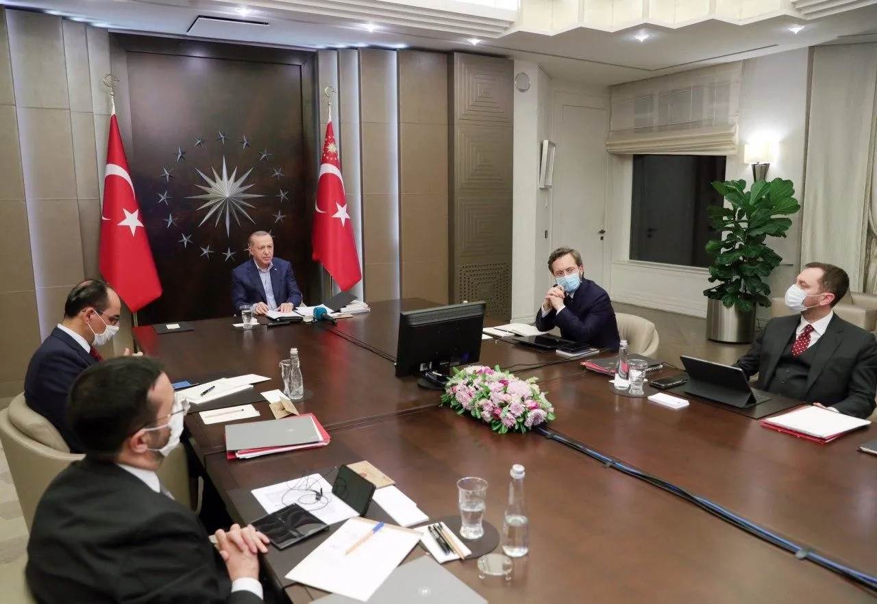 Son dakika: Başkan Erdoğan 81 il teşkilatıyla bayramlaştı