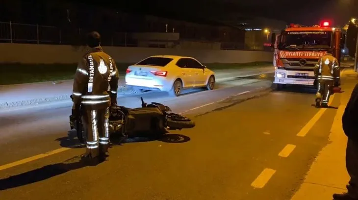 Beykoz’da feci kaza! Elektrik panosuna çarpan motosikletli hayatını kaybetti