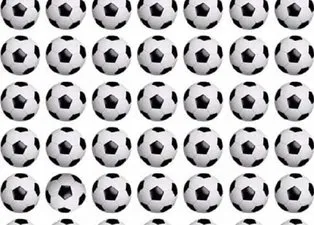 Futbol severleri dumura uğratan test! 100 kişiden sadece 2’si farklı topu görüyor