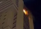25 katlı apartmanda yangın paniği
