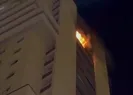 25 katlı apartmanda yangın paniği