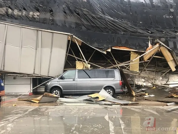 Bursa’daki terminalin çökme anı kamerada! Yeni görüntüler ortaya çıktı! İşte o anlar...