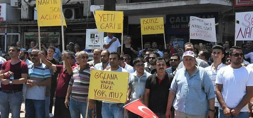 CHP'li Torbalı Belediyesi'nde işçiler eylemde: Oğluna var da bize yok mu