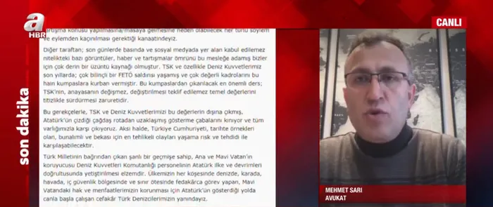 Son dakika: Milli iradeyi hedef alan bildiri! Darbe imalı bildiriye A Haber'de sert tepkiler - 11