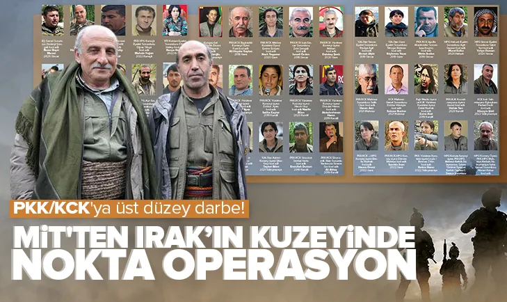 MİT’ten PKK’ya nokta operasyon