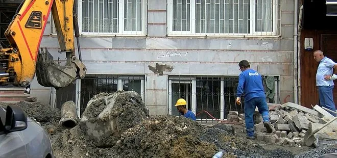İstanbul’da İBB rezilliği! İSKİ bir evin duvarını yıktı 2 kez su bastı