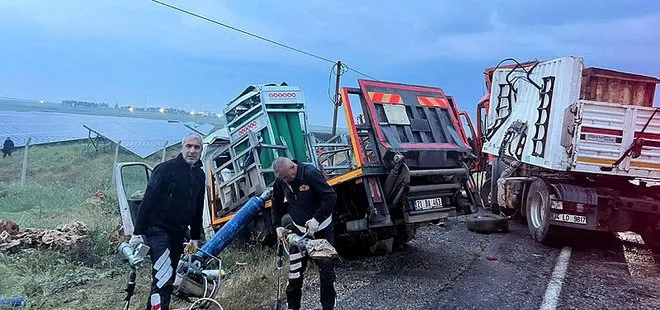 Şırnak’ta öğrenci servisinin kamyonla çarpışması sonucu 14 kişi yaralandı