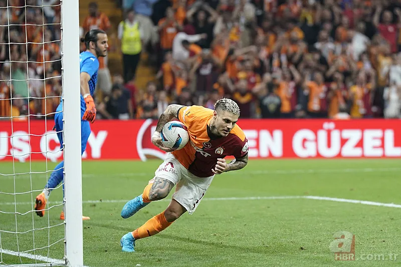 Galatasaray Fenerbahçe ve Beşiktaş'a fark attı! Gol iptallerinde çarpıcı istatistik: Mauro Icardi orada da zirvede 5