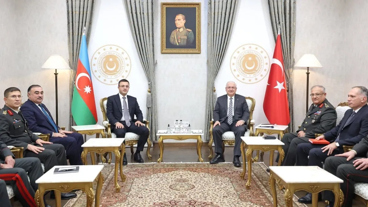 Milli Savunma Bakanı Yaşar Güler'den diplomasi trafiği! Gurbanov ile görüştü