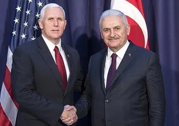 Başbakan Yıldırım-Pence görüşmesi sona erdi