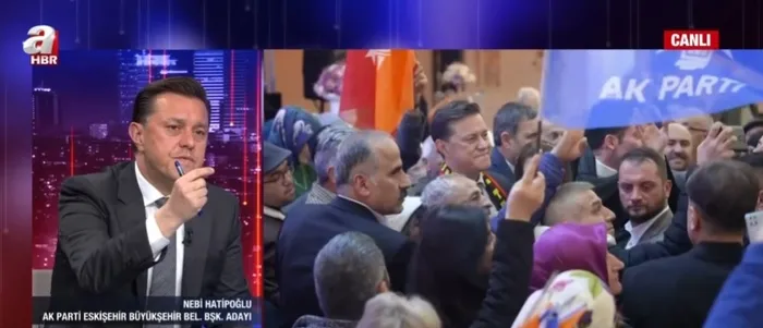 AK Parti Eskişehir adayı Nebi Hatipoğlu A Haber’de!