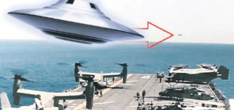 UFO’larla F-18’ler it dalaşına girdi