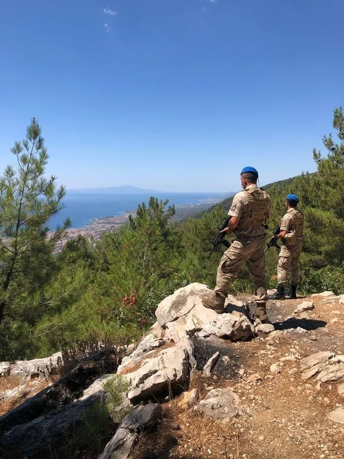 Orman yangınlarına karşı Kazdağları’na 24 saat komando koruması - 4