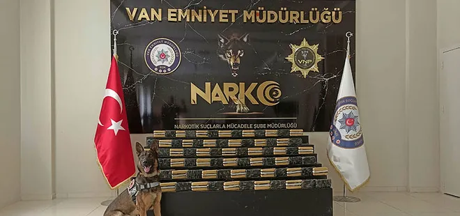 Van'da 39 kilo 450 gram eroin ele geçirildi