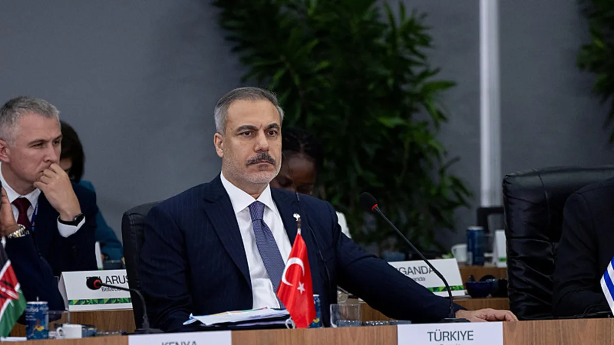 Dışişleri Bakanı Fidan, Brezilya'da Belarus Dışişleri Bakanı Rıjenkov ile görüştü