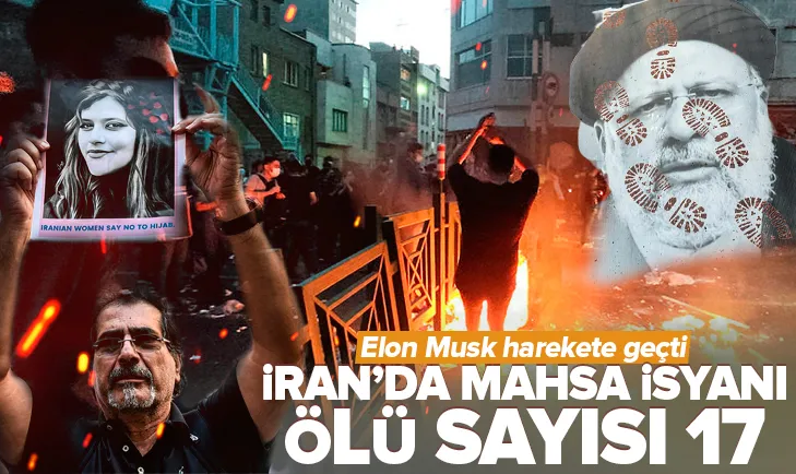 Mahsa isyanı: 17 ölü