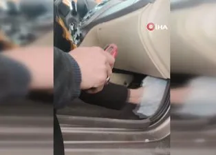 Ekspertize gitti hayatının şokunu yaşadı! Airbagden çıkan şoke etti