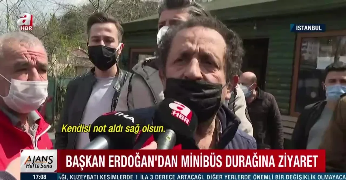 Başkan Erdoğan minibüsçülerle görüştü