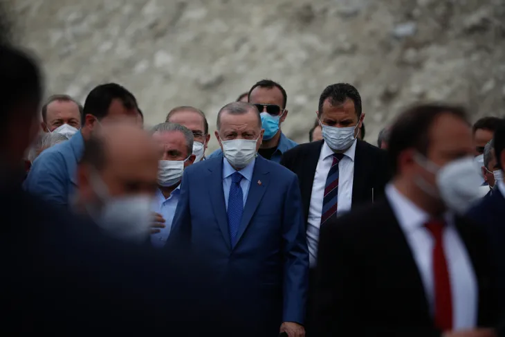 Türkiye'ye çağ atlatacak dev proje Kanal İstanbul! Vatandaş akın etti! Başkan Erdoğan'a sevgi seli