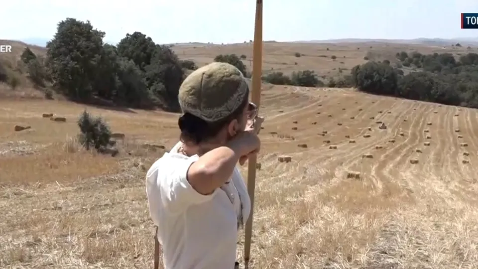 Atlı okçular Tokat’ta doğada yarışıyor