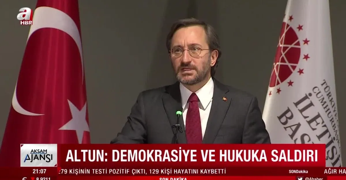 Fahrettin Altun'tan CHP'ye 