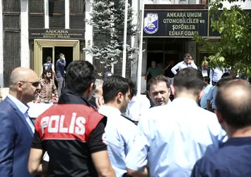 Ankara'da esnaf odasında kavga
