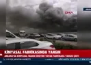 Kimyasal fabrikasında yangın