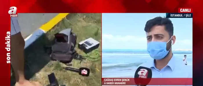 Son dakika: Şile’de A Haber ekibine saldırı! İBB’ye bağlı cankurtaranlar A Haber ekibini darp etti