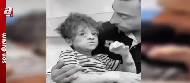 Gazze’de çocuk olmak! Korkutan titreyen çocuk yürekleri yaktı