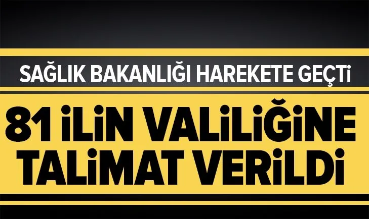 Sağlık Bakanlığı'ndan 81 il valiliğine yazı! Koronavirüs test fiyatları...