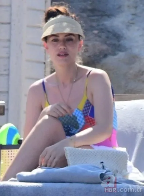 Burak Özçivit'in 3.5 aylık hamile eşi Fahriye Evcen'den hayran bırakan şezlong pozu! Minik Karan'la koronavirüse yakalanmıştı 19