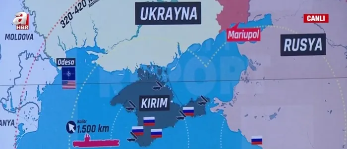 Rusya-Ukrayna savaşı çıkarsa ne olur? NATO devreye girecek mi? Mesut Hakkı Caşın harita üzeninde açıkladı - 4