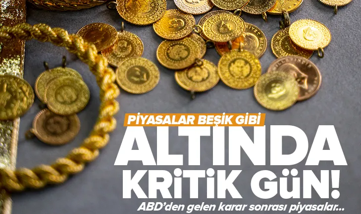 Gram altında kritik gün! Beşik gibi sallandı
