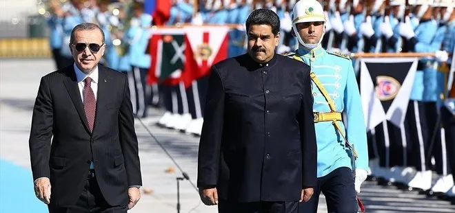 Son dakika: Başkan Erdoğan’dan Maduro’ya destek telefonu