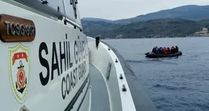 Muğla açıklarında 5 göçmen kurtarıldı!