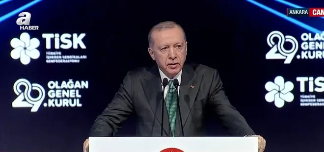 Başkan Erdoğan’dan asgari ücret mesajı: TİSK elini taşın altına koymalı