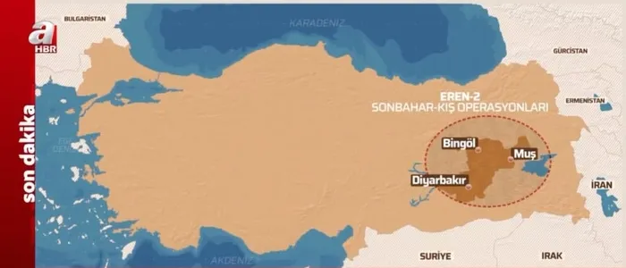 Son dakika: PKK’ya yeni Eren Operasyonu! 3 ilde başlatıldı