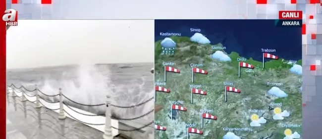 İstanbul ve İzmir’de fırtına ne zaman bitecek? Lodos Türkiye’de hayatı felç etti!