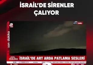 İSRAİL'DE SİRENLER ÇALIYOR