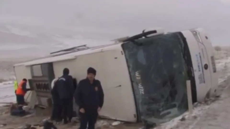 Konya’da otobüs kazası: 5 kişi öldü, 26 kişi yaralandı