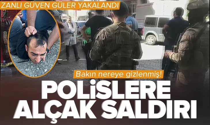 Fatihte polisleri vuran zanlı yakalandı