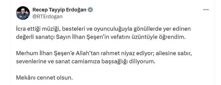İlhan Şeşen’e veda: Cenaze töreni ne zaman? Usta sanatçı son yolculuğuna uğurlanıyor