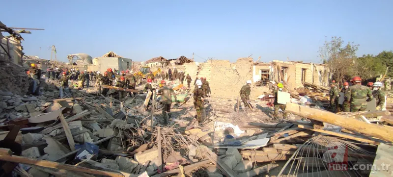 Terör devleti Ermenistan sivilleri uykularında vurdu! Hasar gün ağarınca ortaya çıktı 7