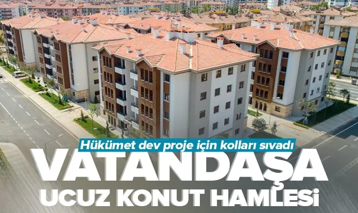 Hükümet vatandaşın ucuz konut alması için devreye girdi! Bakan Kurum açıkladı: Belki tek parselde kendi evini yapacak