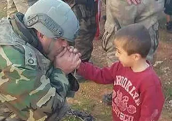 Kahraman Binbaşı gazi oldu